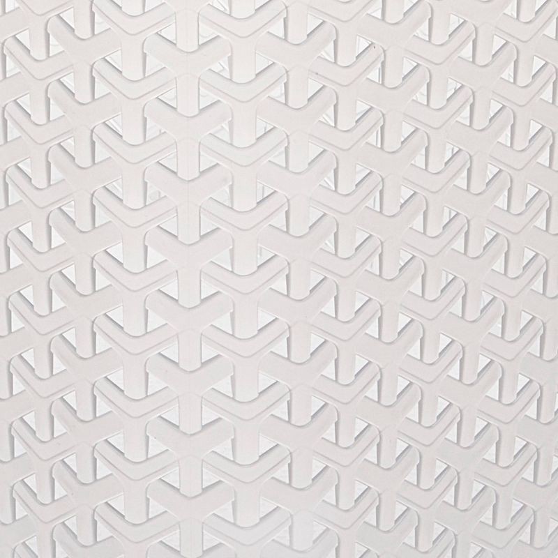 slide 6 of 6, Large Y-Weave Decorative Storage Basket Translucent - Brightroom™: Polypropylene, 18L, No Assembly, Clear, 18 liter