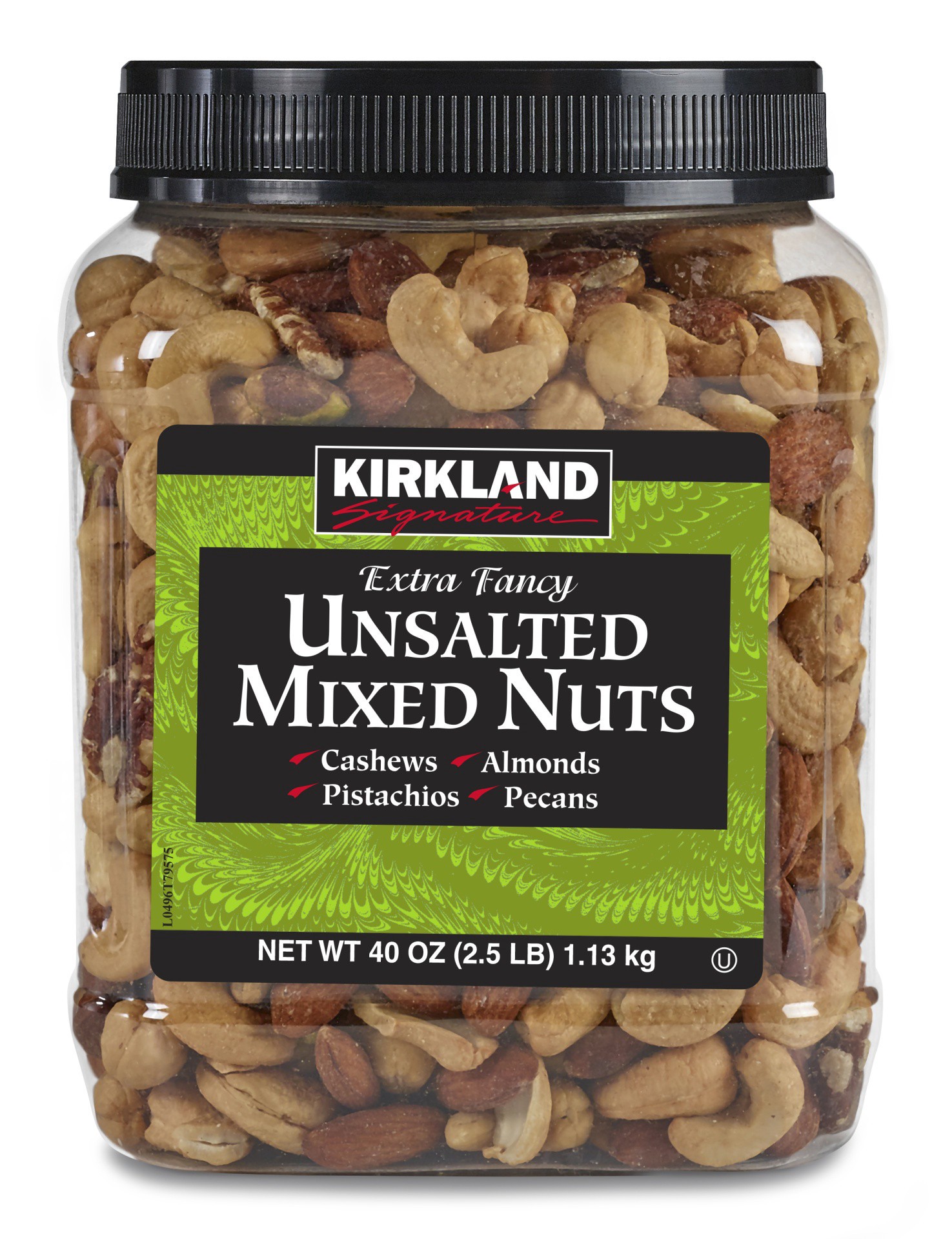 slide 1 of 2, Kirkland Signature Unsalted Fancy Mixed Nuts, 