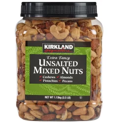 Kirkland Signature Unsalted Fancy Mixed Nuts