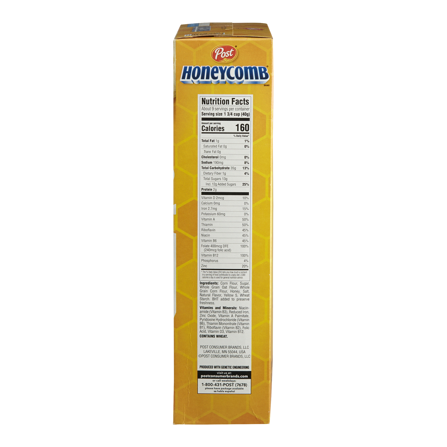 slide 2 of 2, 1/12.5 Post Honeycomb, 12.5 oz