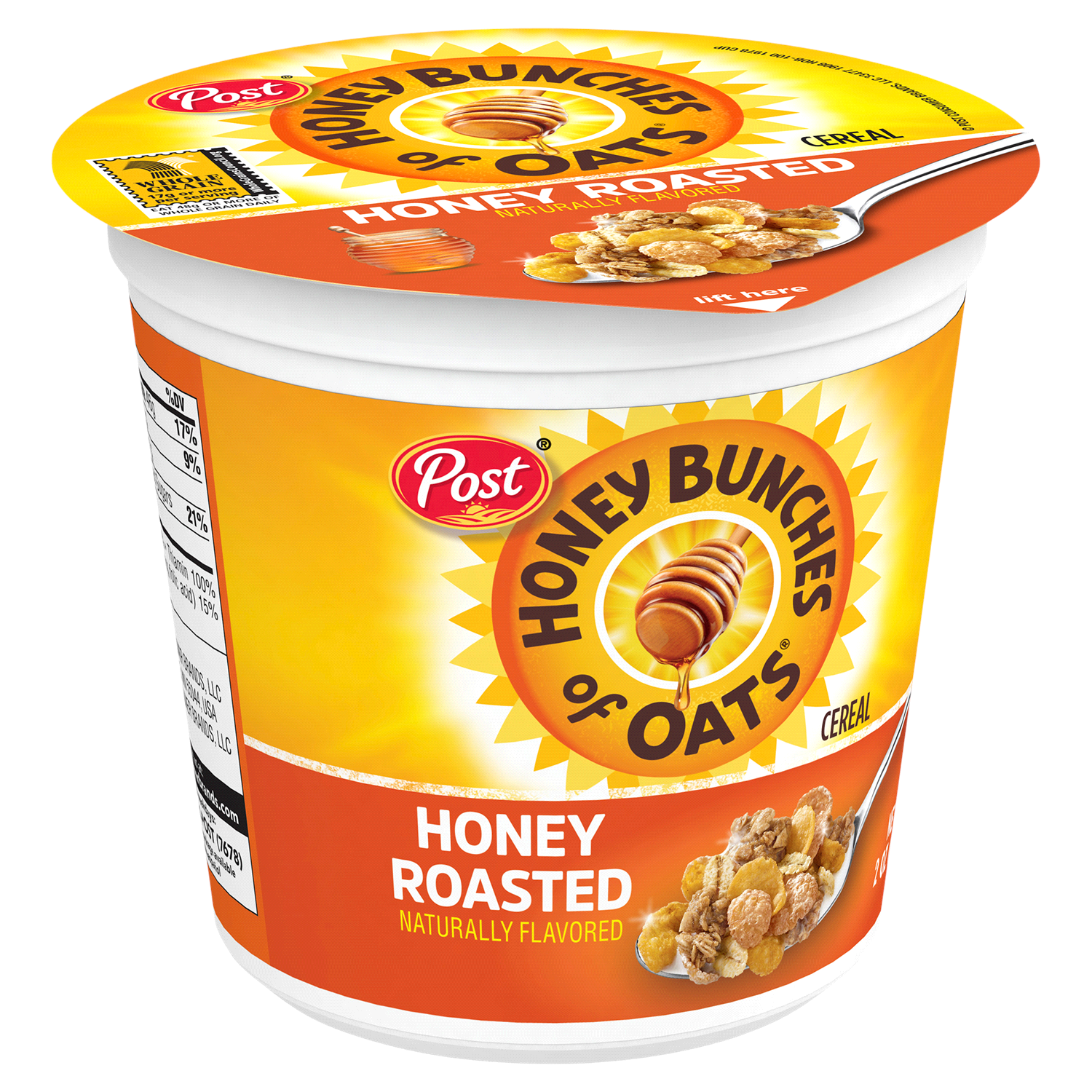 slide 2 of 4, 1/2 Post Hbo Honey Roasted, 2 oz