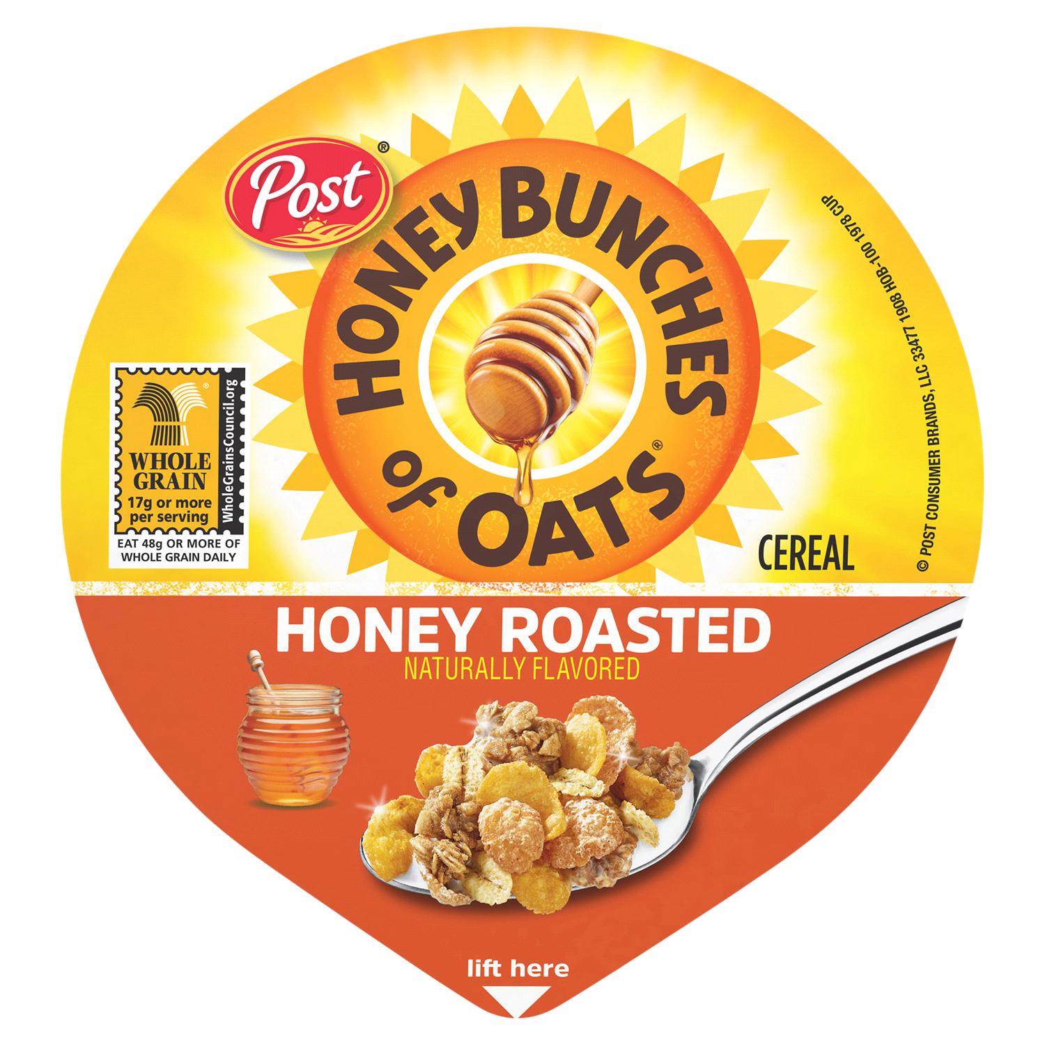 slide 4 of 4, 1/2 Post Hbo Honey Roasted, 2 oz