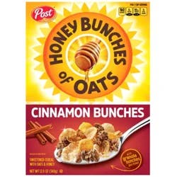 Honey Bunches of Oats Post Hbo Cinnamon