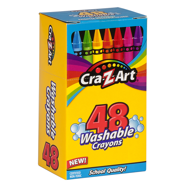 24 ct. Washable Crayons - Crayons for Art