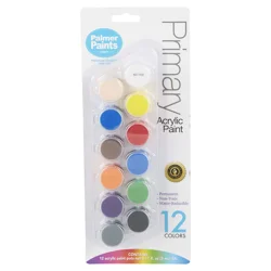 Palmer Paints Acrylic Primary Color Paint Pots