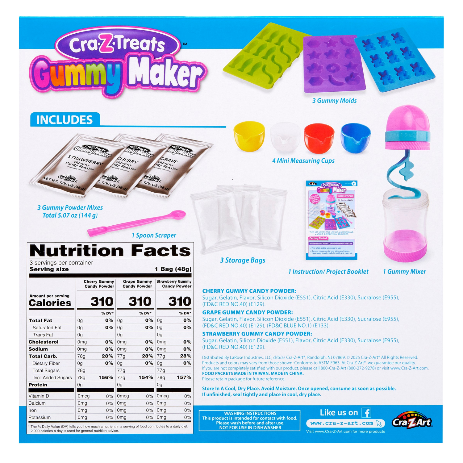 slide 2 of 3, CRA Z ART Cra-Z-Treats Gummy Maker, 1 ct
