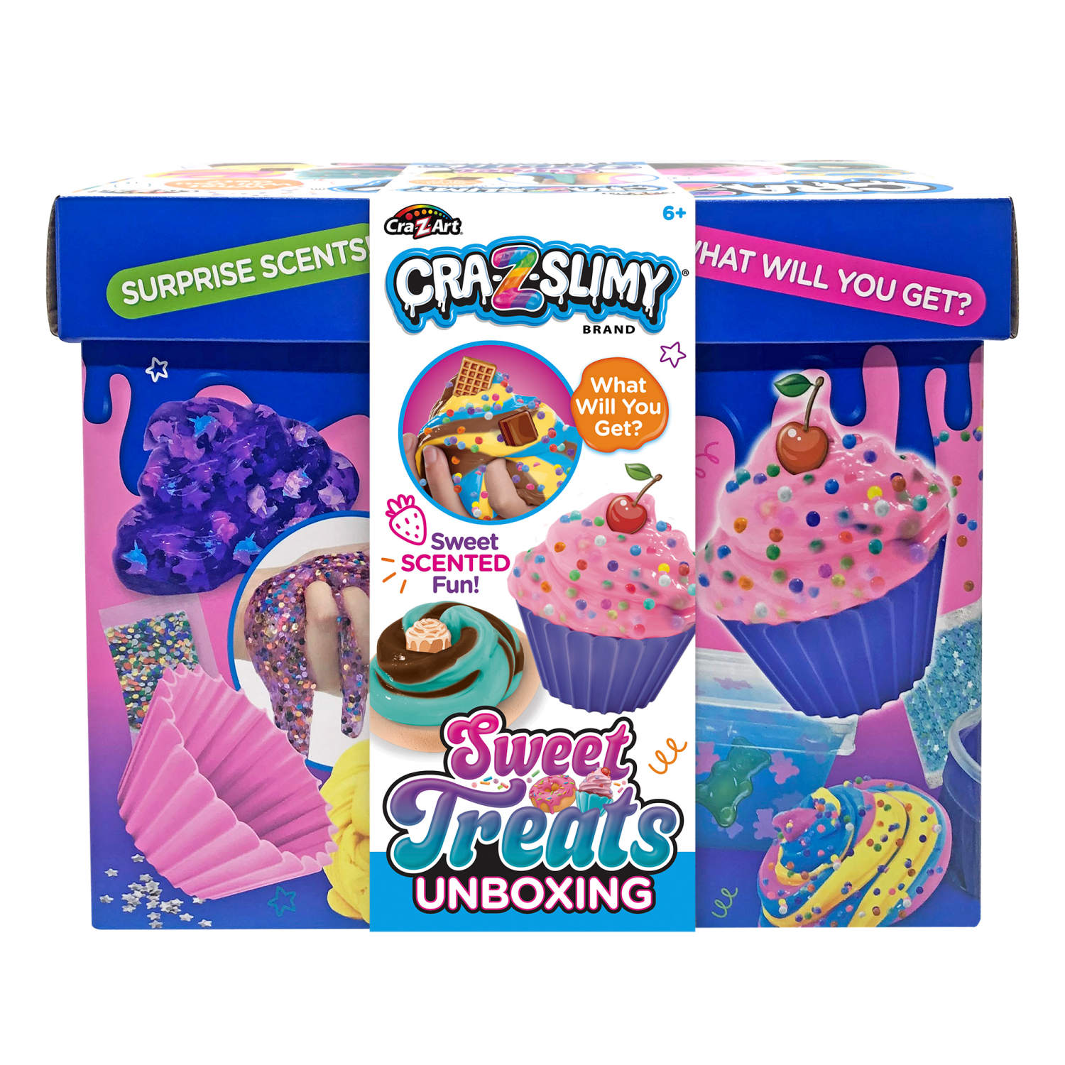 slide 2 of 3, Cra Z Art Cra-Z-Slimy Sweet Treats Unboxing, 1 ct