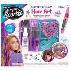 Cra-Z-Art Shimmer'n Sparkle Glitter & Glam Hair Art