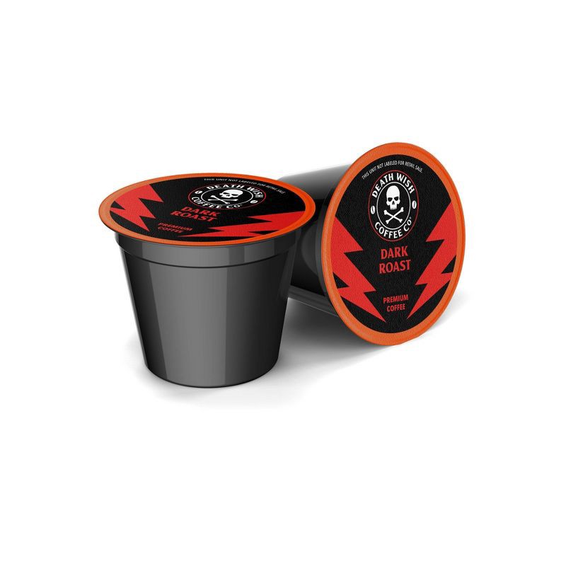 slide 3 of 7, Death Wish Coffee Co Death Wish Coffee Organic and Fair Trade Dark Roast Single-Serve Coffee Pods 18ct/7.9oz, 18 ct; 7.9 oz