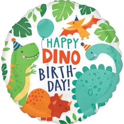 Happy Birthday Dinosaur Balloon
