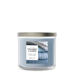 Yankee Candle 3 Wick Candle Jar, Scented Candle with up to 40 Hours of Burn Time, Premium Plant Wax Blend for Consistent Long Lasting Scent from First to Last Burn, Warm Luxe Cashmere
