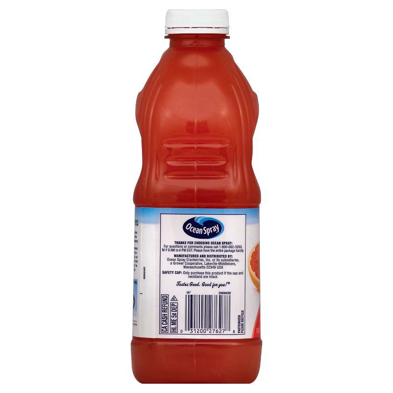 slide 3 of 3, Ocean Spray Grapefruit Juice Drink 64 oz, 64 oz