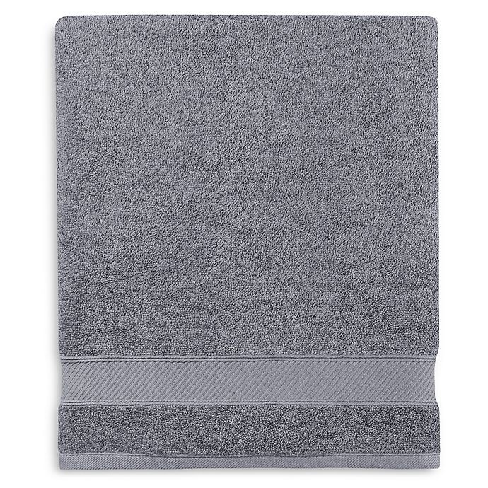 slide 1 of 3, Wamsutta Hygro Duet Bath Sheet - Pewter, 1 ct