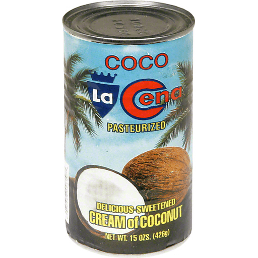 slide 1 of 1, La Cena Cream Of Coconut - Sweetened, 15 oz