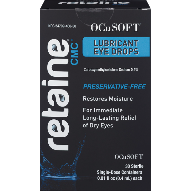 slide 1 of 1, OCuSOFT Retaine CMC Lubricant Eye Drops 30 - 0.01 fl oz Each, 30 ct