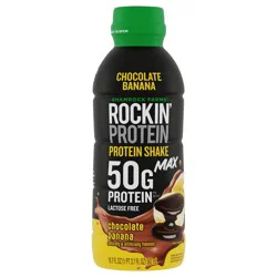 Shamrock Farms Rockin' Protein Max Chocolate Banana 19.7 fl oz