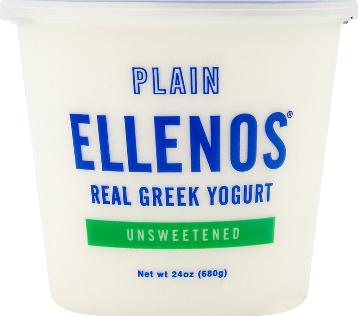 slide 4 of 4, Ellenos Greek Unsweetened Plain Yogurt 24 oz, 