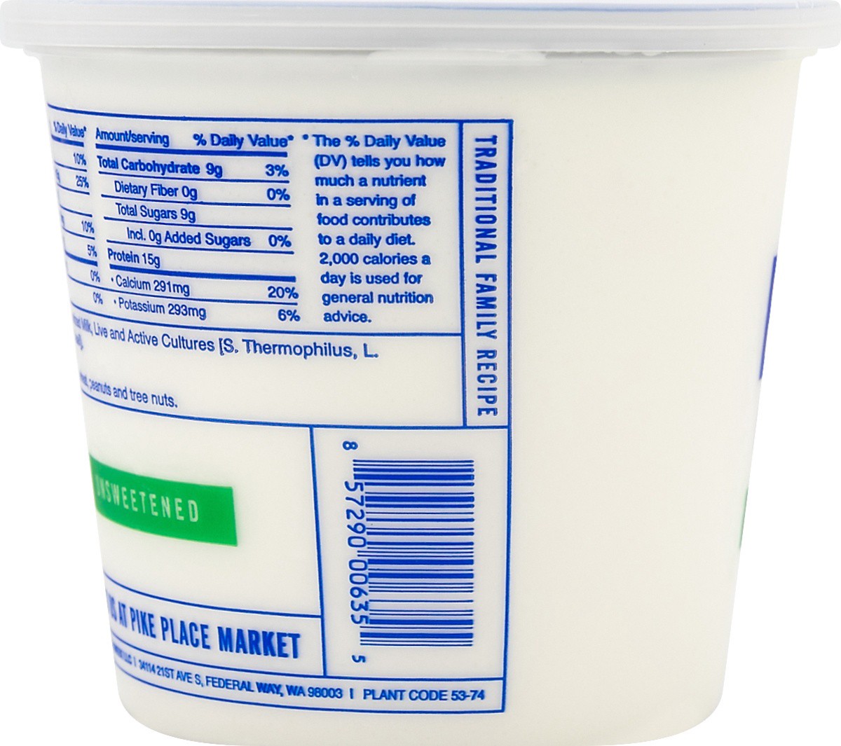 slide 2 of 4, Ellenos Greek Unsweetened Plain Yogurt 24 oz, 