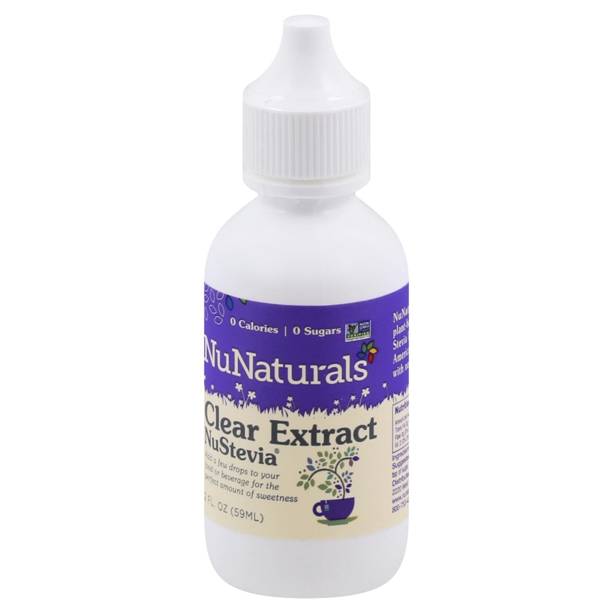 slide 4 of 12, NuNaturals NuStevia Clear Extract Stevia 2 oz, 2 oz