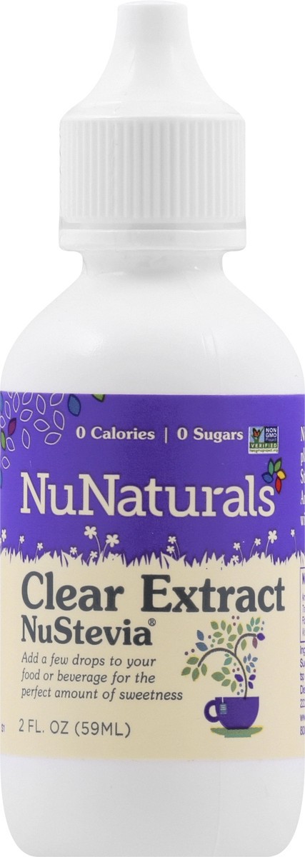 slide 1 of 12, NuNaturals NuStevia Clear Extract Stevia 2 oz, 2 oz