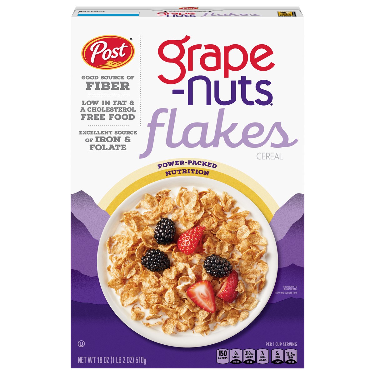 slide 1 of 9, 1/18 Post Grape Nut Flakes, 18 oz