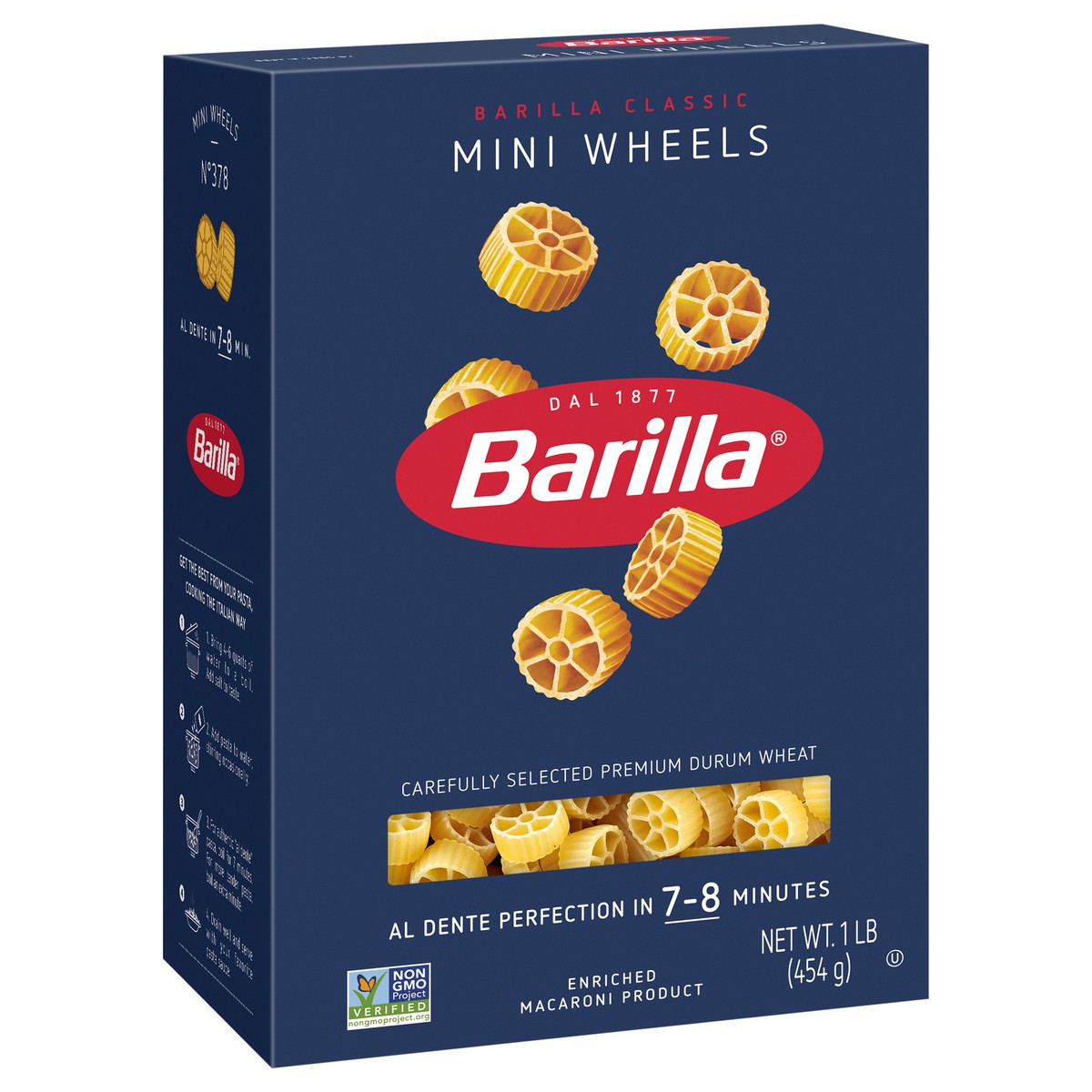 slide 8 of 9, Barilla Wheels Piccolini Mini Pasta, 16 oz