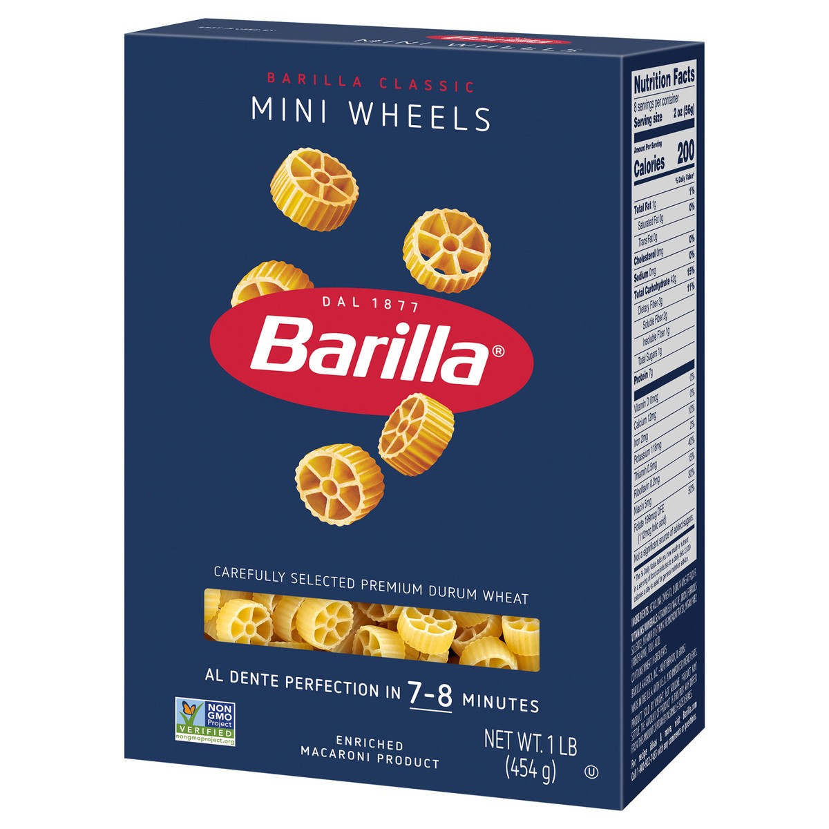 slide 9 of 9, Barilla Wheels Piccolini Mini Pasta, 16 oz