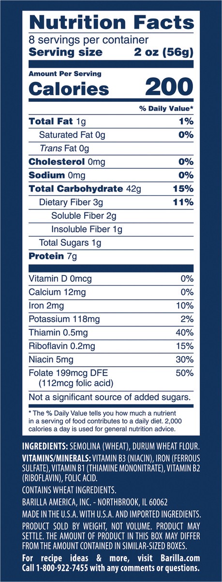 slide 6 of 9, Barilla Wheels Piccolini Mini Pasta, 16 oz