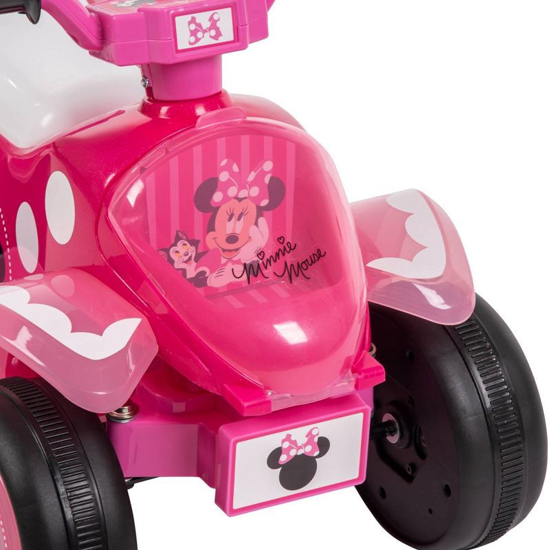 slide 5 of 17, Huffy Minnie Mouse Battery Ride-On Quad - 6V - Age 1.5+ Years Old - Pink, 1 ct