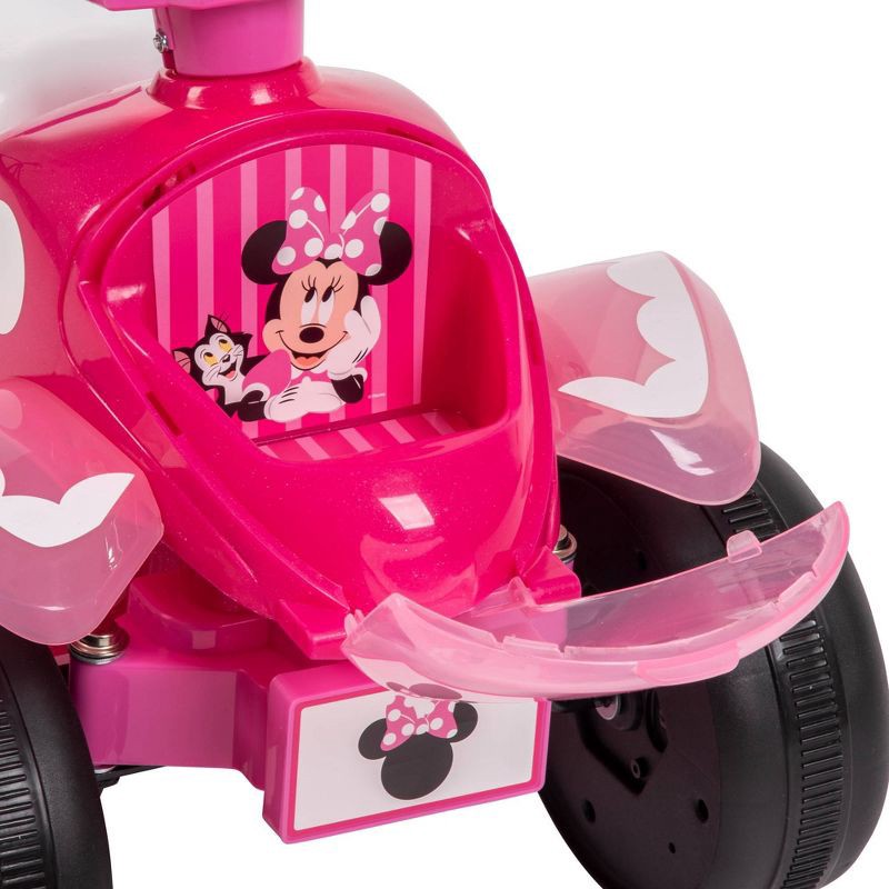slide 9 of 17, Huffy Minnie Mouse Battery Ride-On Quad - 6V - Age 1.5+ Years Old - Pink, 1 ct