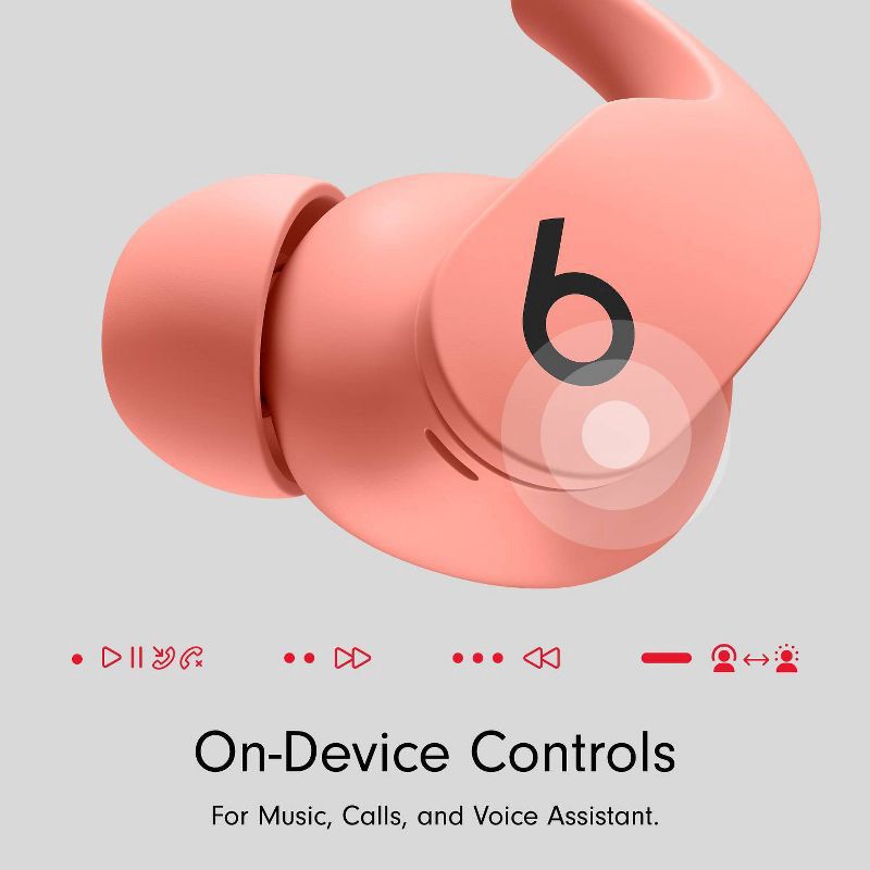 slide 14 of 15, Beats Fit Pro True Wireless Bluetooth Earbuds - Coral Pink, 1 ct