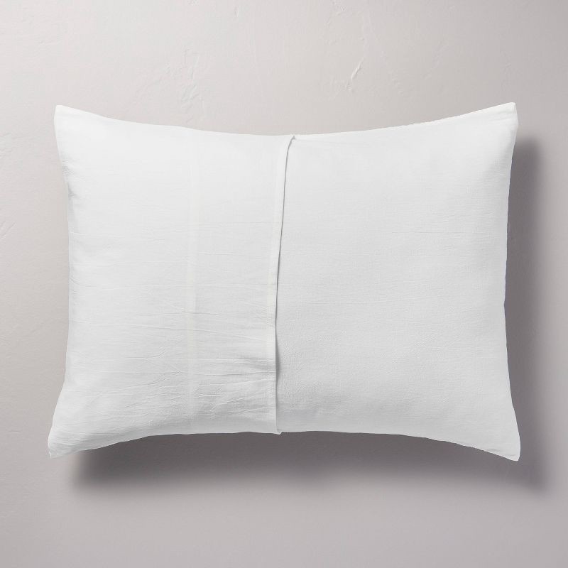 slide 5 of 5, Hearth & Hand with Magnolia 3pc King Heather Stripe Comforter Bedding Set Twilight Taupe - Hearth & Hand™ with Magnolia: OEKO-TEX Certified, Farmhouse Style, 3 ct