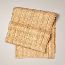 Hearth & Hand with Magnolia 20"x90" Natural Jute Braided Table Runner - Hearth & Hand™ with Magnolia