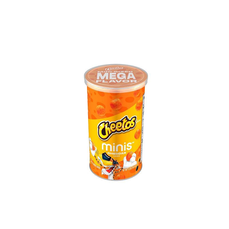 slide 2 of 9, Cheetos Cheese Flavored Snacks Mellow Cheddar Minis - 1.5oz, 1.5 oz