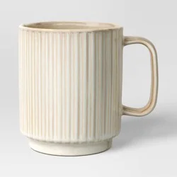 16oz Moira Ceramic Mug Cream - Threshold™