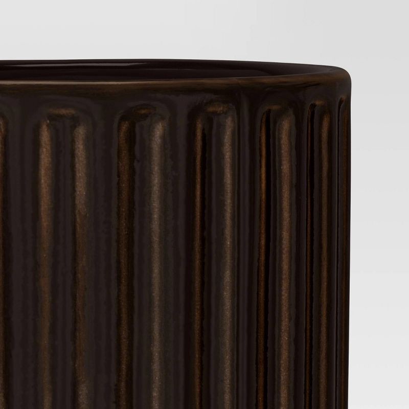 slide 3 of 3, 3oz Mo Ceramic Espresso Cup Black - Threshold™, 3 oz