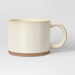 15oz Eugene Ceramic Mug Cream - Threshold™