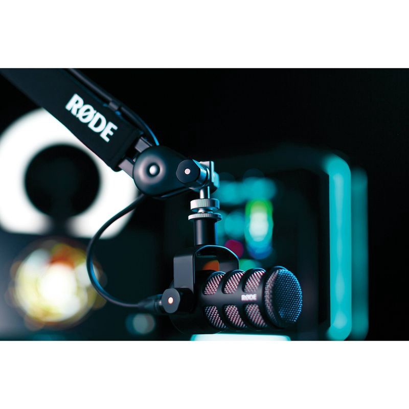 slide 7 of 10, RODE Microphones RODE PodMic Dynamic Podcasting Microphone: XLR Studio Equipment with Cardioid Polar Pattern, 1 ct