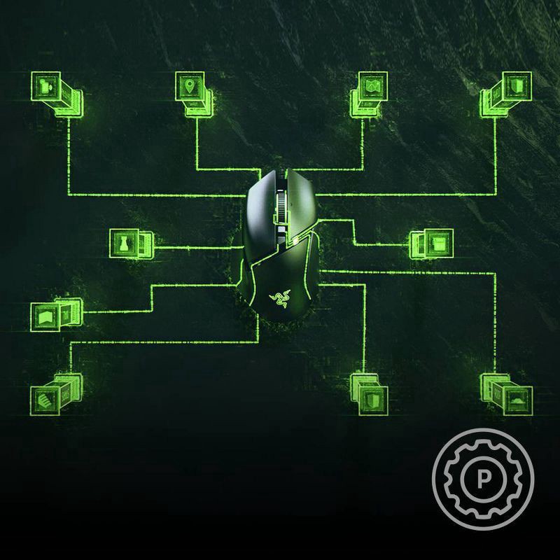 slide 6 of 9, Razer Basilisk V3 Ergonomic Wired Gaming Mouse, 1 ct