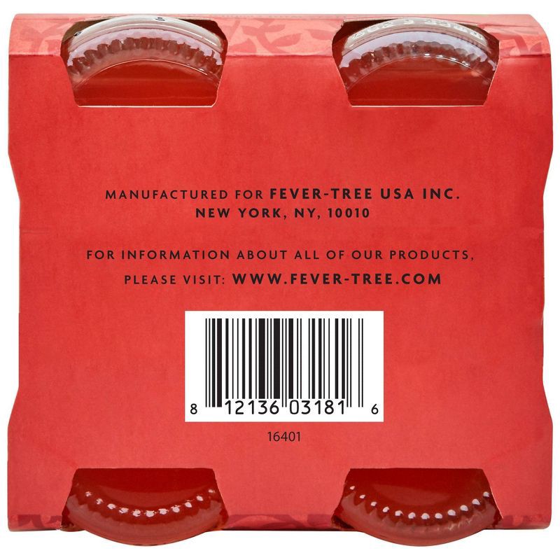 slide 6 of 6, Fever-Tree Light Blood Orange Ginger - 4pk/200ml Bottles, 4 ct; 200 ml