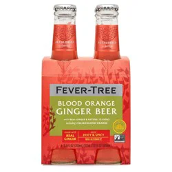 Fever-Tree Light Blood Orange Ginger - 4pk/200ml Bottles
