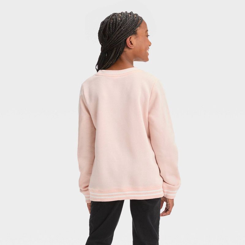 Girls' Hello Kitty & Friends Dreamy Pullover Sweatshirt - Pink