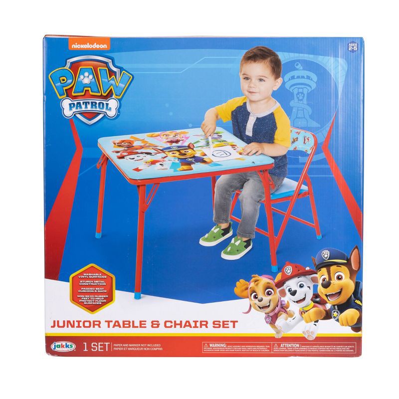 slide 12 of 12, PAW Patrol Table and Chair Furniture Set for Kids for Activity Drawing and Eating, 1 ct