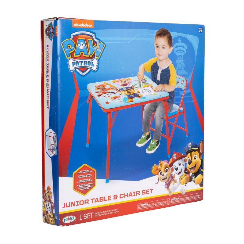 slide 4 of 12, PAW Patrol Table and Chair Furniture Set for Kids for Activity Drawing and Eating, 1 ct