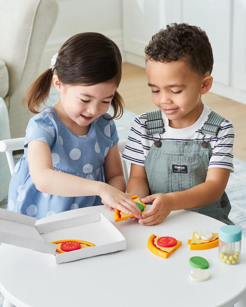 slide 6 of 13, Skip Hop Zoo Fox Piece-A-Pizza Playset, 1 ct