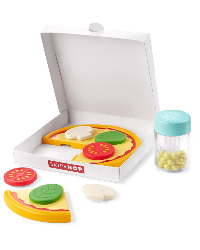 slide 10 of 13, Skip Hop Zoo Fox Piece-A-Pizza Playset, 1 ct