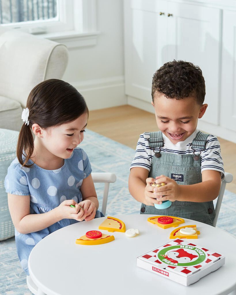 slide 12 of 13, Skip Hop Zoo Fox Piece-A-Pizza Playset, 1 ct