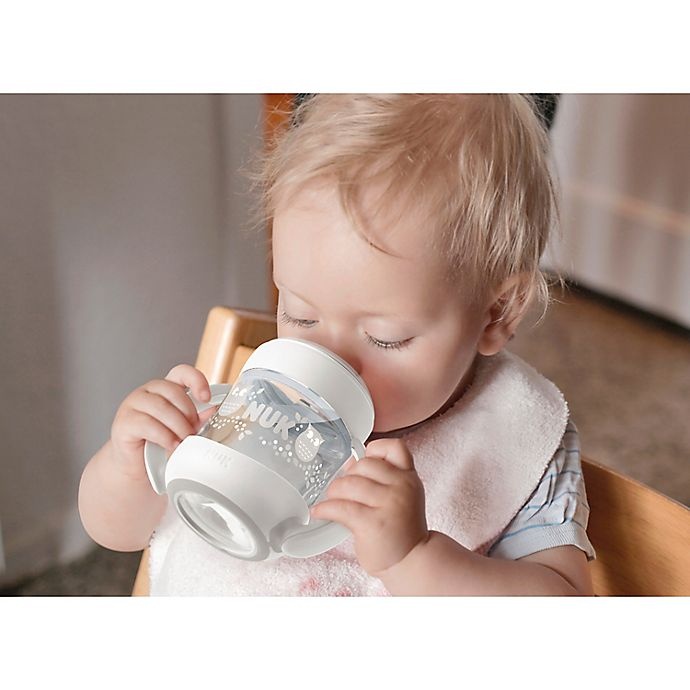 slide 4 of 4, NUK Simply Natural Learner Cup - White, 5 oz