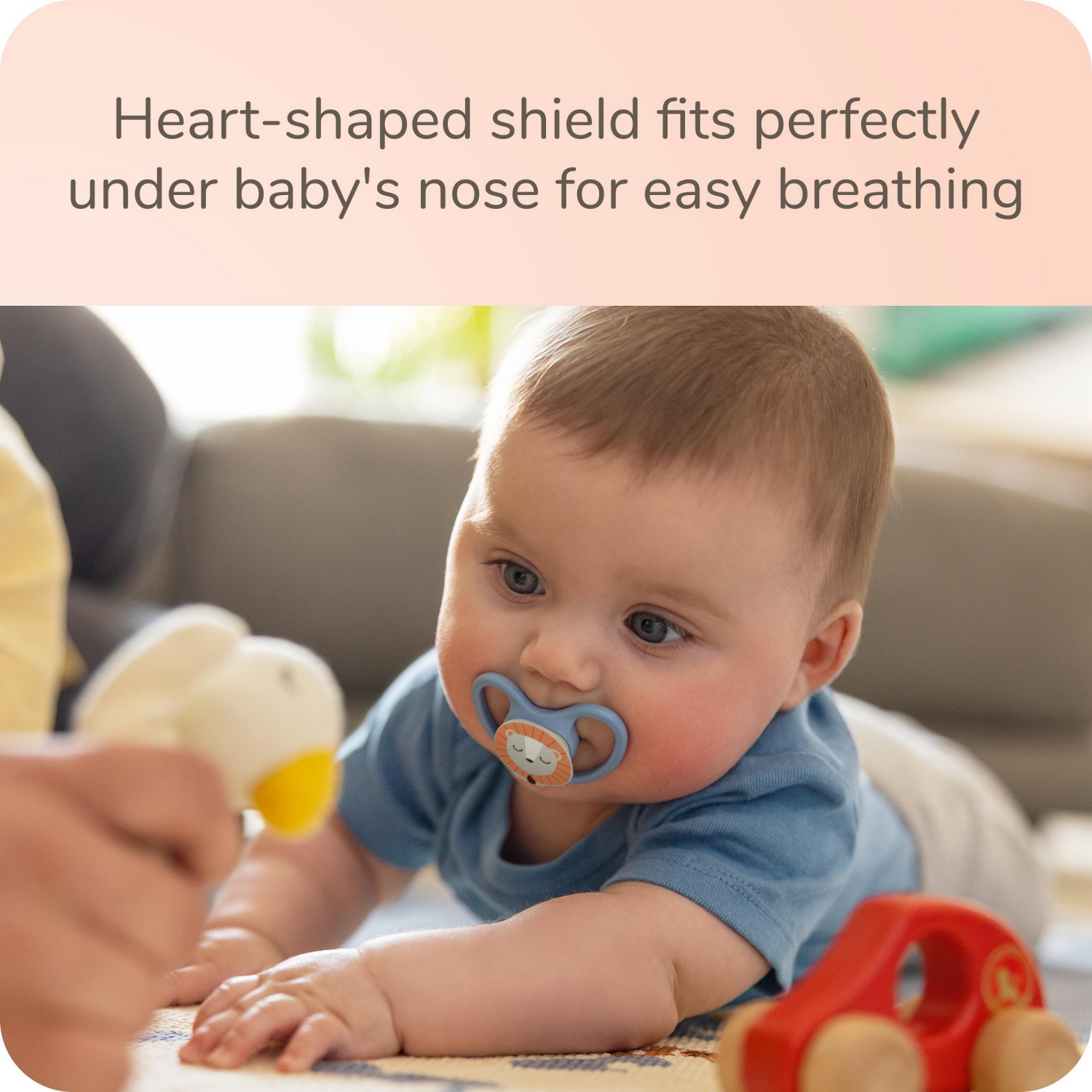 slide 5 of 6, NUK Space Size 2 Pacifier, 2 pk; 2 ct