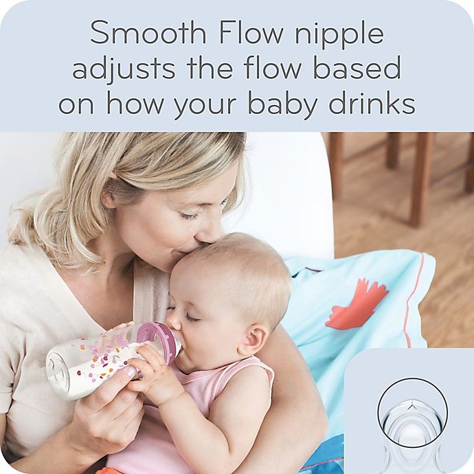 slide 6 of 15, NUK Smooth Flow Anti-Colic Bottle Newborn Gift Set, 1 ct